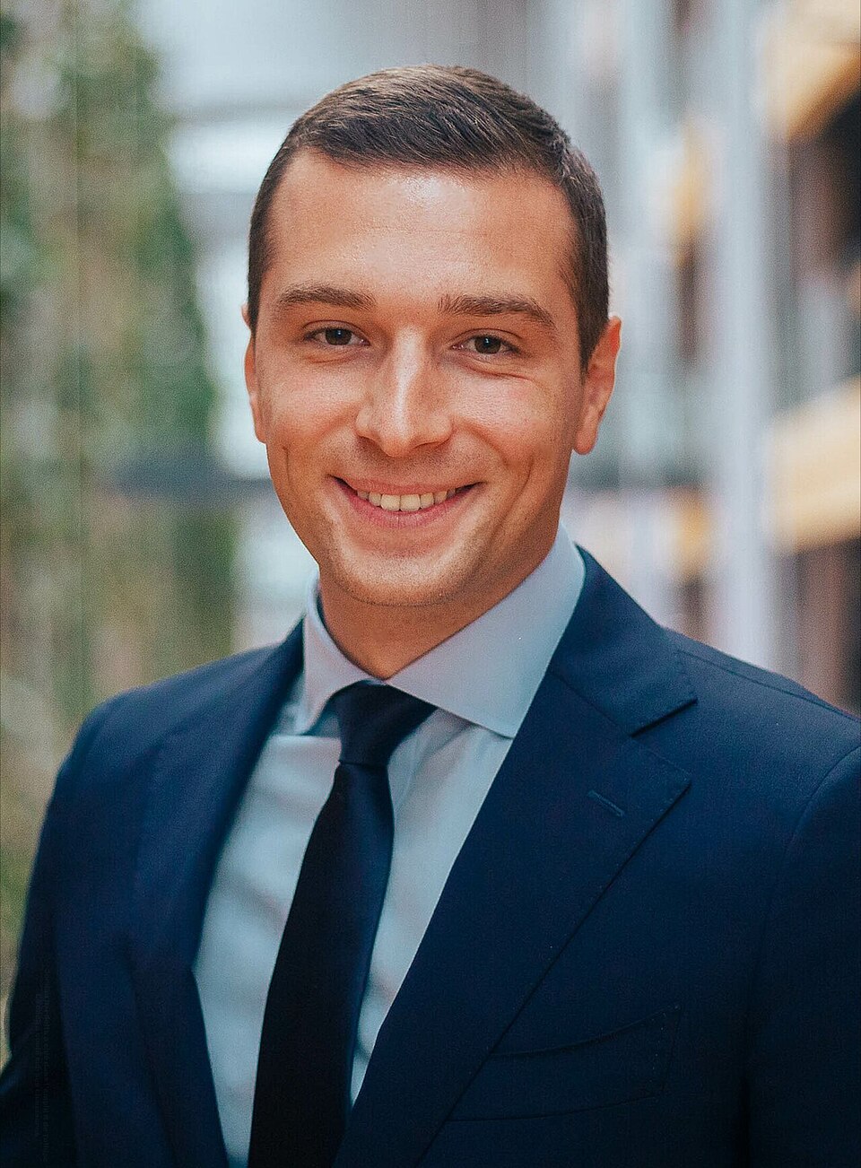 Portrait of Jordan Bardella