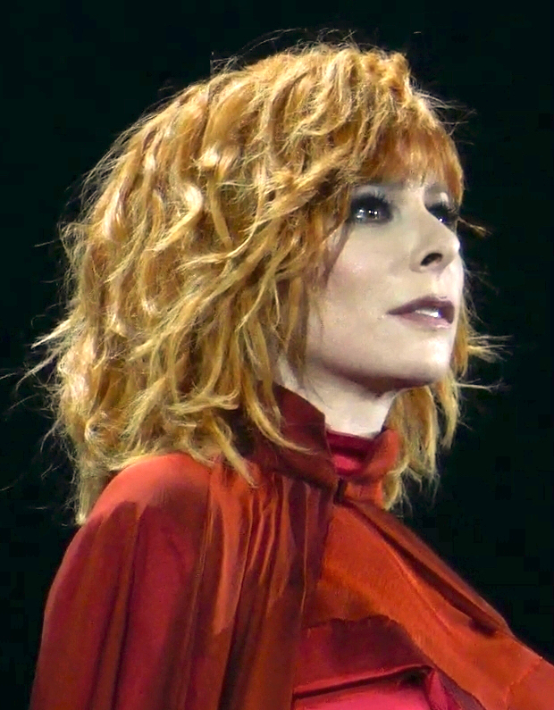 Portrait of Mylène Farmer
