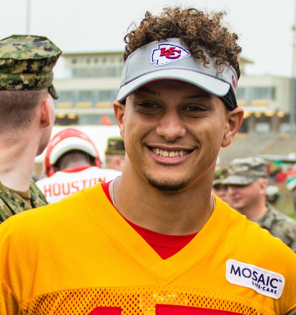 Portrait of Patrick Mahomes