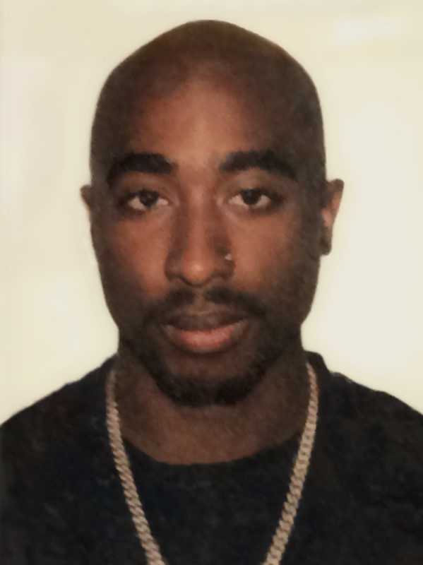 Portrait of Tupac Shakur